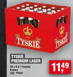 Handelshof TYSKIE PREMIUM LAGER Angebot