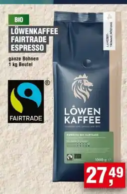 Handelshof LÖWENKAFFEE FAIRTRADE ESPRESSO Angebot
