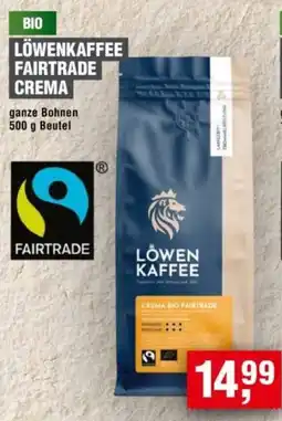 Handelshof LÖWENKAFFEE FAIRTRADE CREMA Angebot