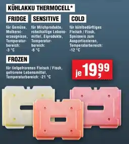 Handelshof thermo hauser KÜHLAKKU THERMOCELL - FRIDGE SENSITIVE COLD FROZEN Angebot
