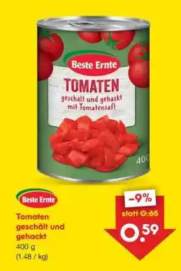 Netto Marken-Discount Tomaten geschält und gehackt Angebot