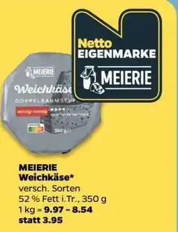 NETTO MEIERIE Weichkäse Angebot