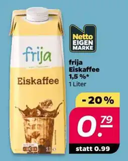NETTO frija Eiskaffee 1,5 % Angebot