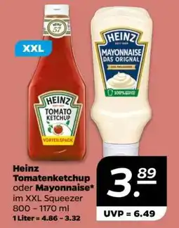 NETTO Heinz Tomatenketchup oder Mayonnaise Angebot