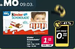 NETTO kinder Schokolade Angebot
