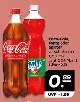 NETTO Coca-Cola, Fanta oder Sprite Angebot