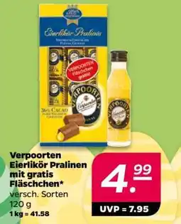 NETTO Verpoorten Eierlikör Pralinen mit gratis Fläschchen Angebot