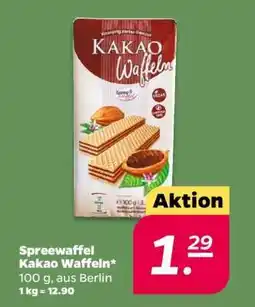 NETTO Spreewaffel Kakao Waffeln Angebot