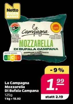 NETTO la campagna Mozzarella di Bufala Campana Angebot