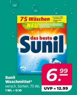 NETTO SUNIL Waschmittel Angebot