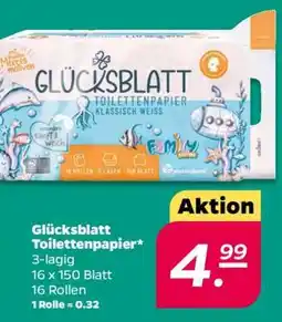 NETTO GLÜCKSBLATT Toilettenpapier Angebot