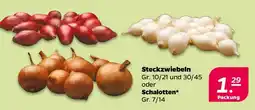 NETTO Steckzwiebeln oder Schalotten Angebot