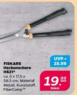 NETTO Fiskars Heckenschere HS21 Angebot