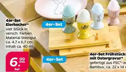 NETTO 4er-Set Eierbecher Angebot