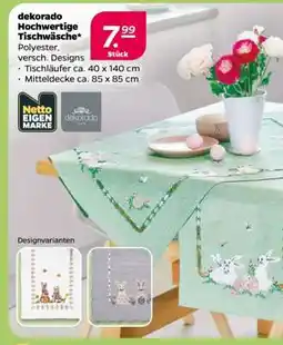 NETTO dekorado Hochwertige Tischwäsche Angebot