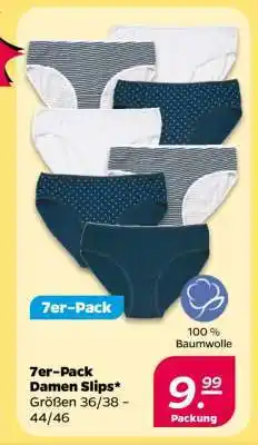 NETTO 7er-Pack Damen Slips Angebot