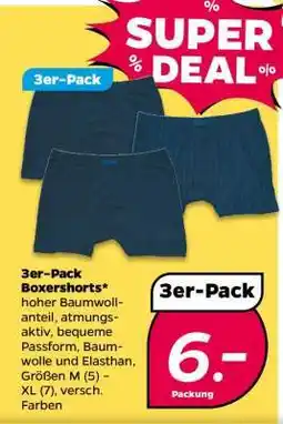 NETTO 3er-Pack Boxershorts Angebot