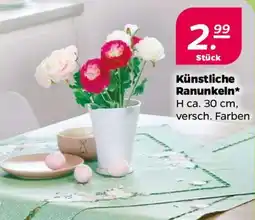 NETTO Künstliche Ranunkeln Angebot