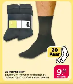 NETTO 20 Paar Socken Angebot