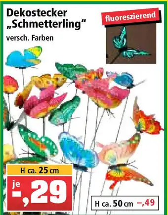 Thomas Philipps Dekostecker Schmetterling Angebot