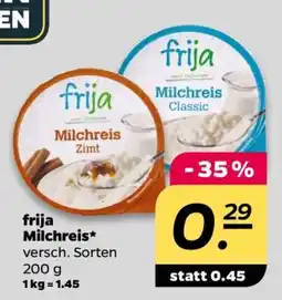 NETTO frija Milchreis Angebot