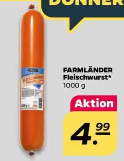 NETTO FARMLÄNDER Fleischwurst Angebot