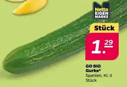NETTO GO BIO Gurke Angebot