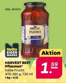 NETTO HARVEST BEST Pflaumen Angebot