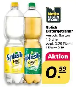 NETTO Splish Bittergetränk Angebot