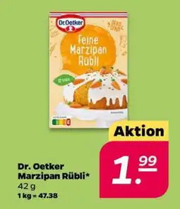 NETTO Dr. Oetker Marzipan Rübli Angebot