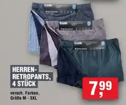 Handelshof HERREN- RETROPANTS, 4 STÜCK Angebot