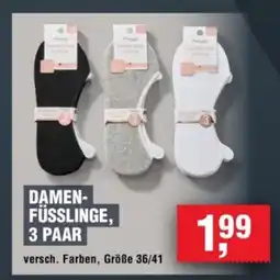 Handelshof DAMEN- FÜSSLINGE, 3 PAAR Angebot