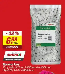 toom Baumarkt toom Marmorkies Angebot