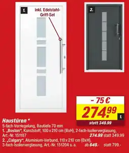 toom Baumarkt Haustüren Angebot