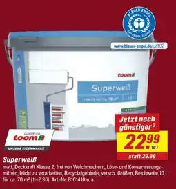 toom Baumarkt toom Superweiß Angebot