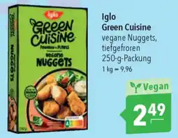 CITTI Markt Iglo Green Cuisine Angebot