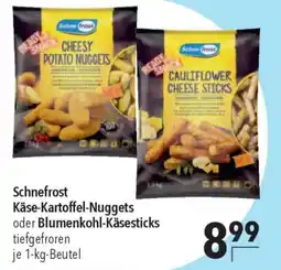 CITTI Markt Schnefrost Käse-Kartoffel-Nuggets oder Blumenkohl-Käsesticks Angebot