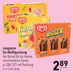 CITTI Markt Langnese Eis-Multipackung Angebot