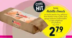 CITTI Markt Ferrero Nutella Donuts Angebot