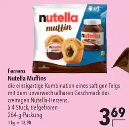 CITTI Markt Ferrero Nutella Muffins Angebot