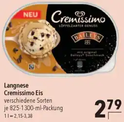 CITTI Markt Langnese Cremissimo Eis Angebot