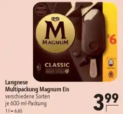 CITTI Markt Langnese Multipackung Magnum Eis Angebot
