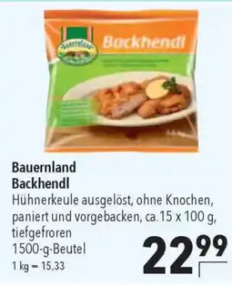 CITTI Markt Bauernland Backhendl Angebot