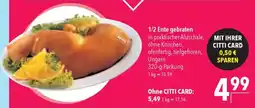 CITTI Markt 1/2 Ente gebraten Angebot