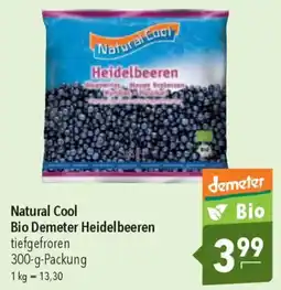 CITTI Markt Natural Cool Bio Demeter Heidelbeeren Angebot