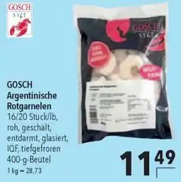 CITTI Markt GOSCH Argentinische Rotgarnelen Angebot