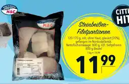 CITTI Markt H&C Steinbeißer- Filetportionen Angebot