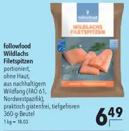 CITTI Markt followfood Wildlachs Filetspitzen Angebot