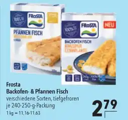 CITTI Markt Frosta Backofen- & Pfannen Fisch Angebot