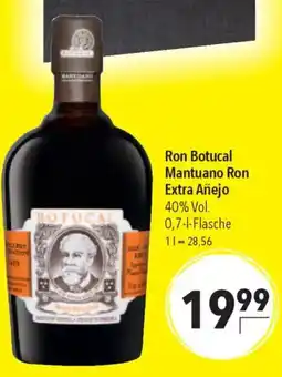 CITTI Markt Ron Botucal Mantuano Ron Extra Añejo Angebot
